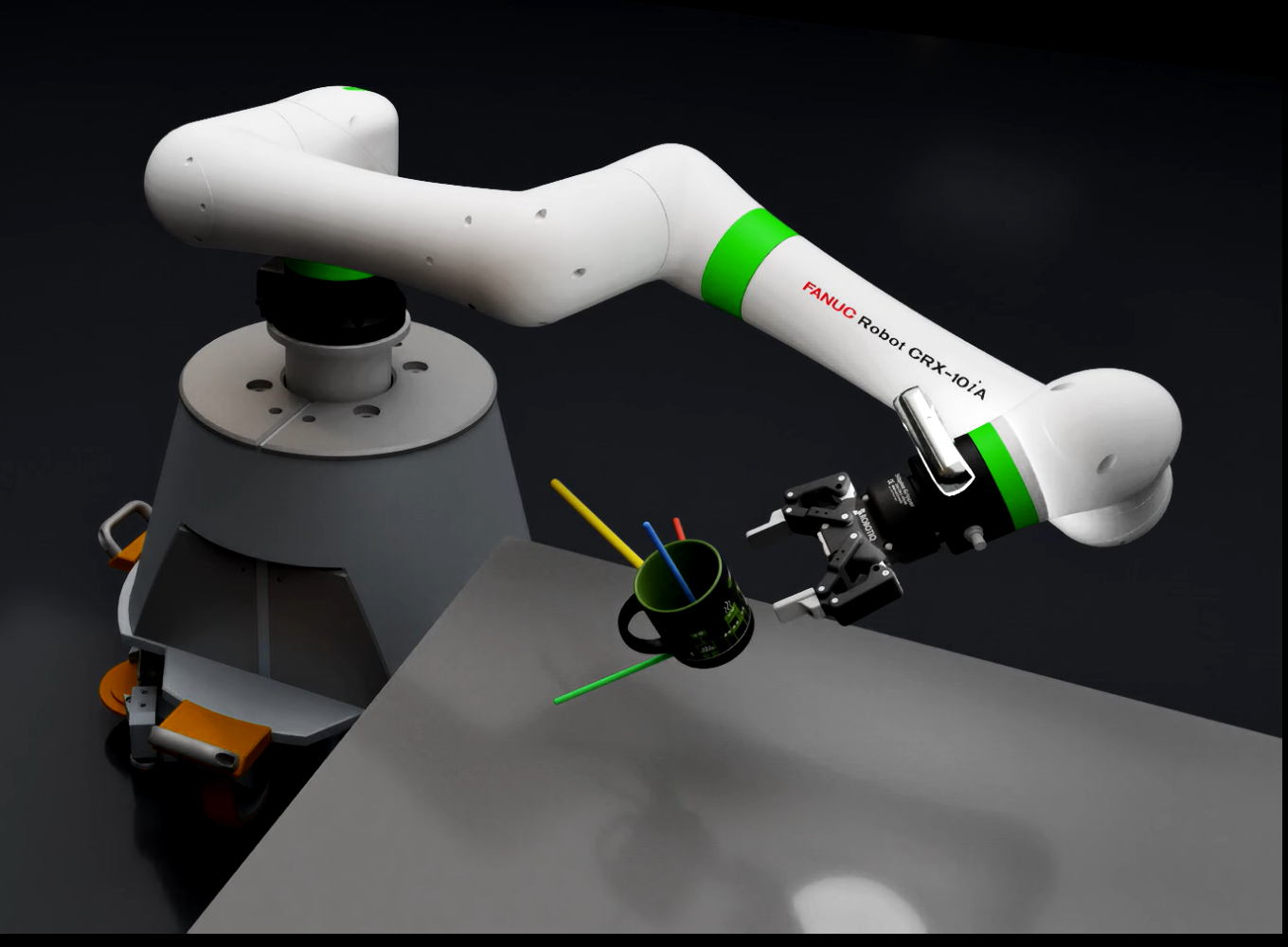 Project Dark Brew embodied-AI robotic manipulation system